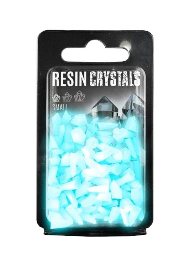 Green Stuff World for Models and Miniatures - Aqua Turquoise Glow Resin Crystals - Small 10386 - Image 1